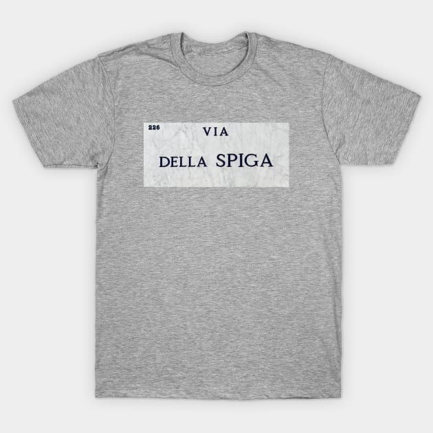 Via Della Spiga T-Shirt by Glap